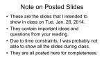 Slides - Powerpoint - University of Toronto Physics
