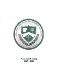 ARCOM Academic Catalog - Arkansas College of Osteopathic