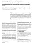 Combined MASS-DIMM instrument for atmospheric turbulence studies