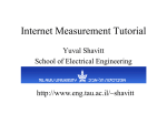 Internet measurements