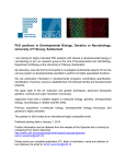 PhD positions in Developmental Biology, Genetics or