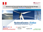 Technical and Financial Benefits of Electrical Energy Storage
