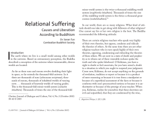 Relational Suffering: Causes and Liberation - Purdue e-Pubs