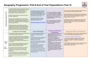 Yr 5 Geography