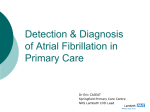 Detection and diagnosis of atrial fibrillation in primary care