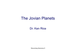 The Jovian Planets