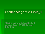 Stellar Magnetic Field_1