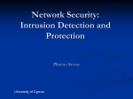 Network Security: Intrusion Detection and Protection