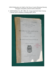 USGS Publications for Sale by the Ouray County Historical Society