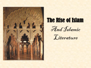 The Rise of Islam