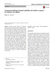 Compartmentalizing intestinal epithelial cell toll