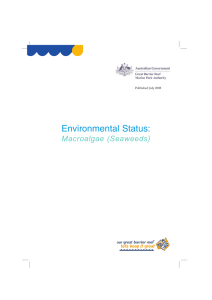 Environmental Status: Macroalgae (Seaweeds)