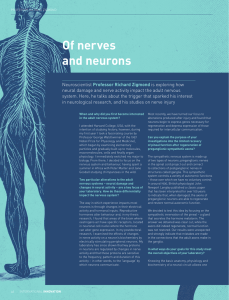 Of nerves and neurons - Case Western Reserve University
