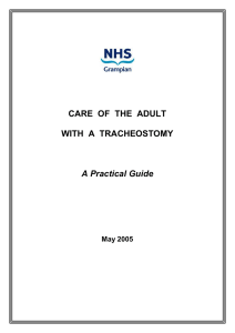 tracheostomy - NHS Grampian