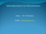 Atoms and electrons - Dr Chaamwe
