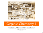 Introduction, Alkanes and Structural Isomers