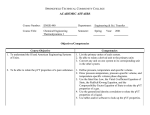 ENGR-440, Chemical Engineering Thermodynamics 1 2001