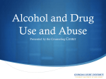 Alcohol Drug Use and Abuse presentation