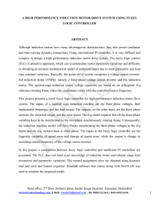 A HIGH PERFORMANCE INDUCTION MOTOR DRIVE SYSTEM