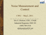 Noise CWU May11