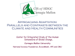 Adaptation Baseline - Center for Integrated Study of the Human
