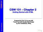 Introduction to CSC110