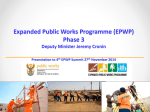 EPWP Phase 3 Presentation JANUARY 2014