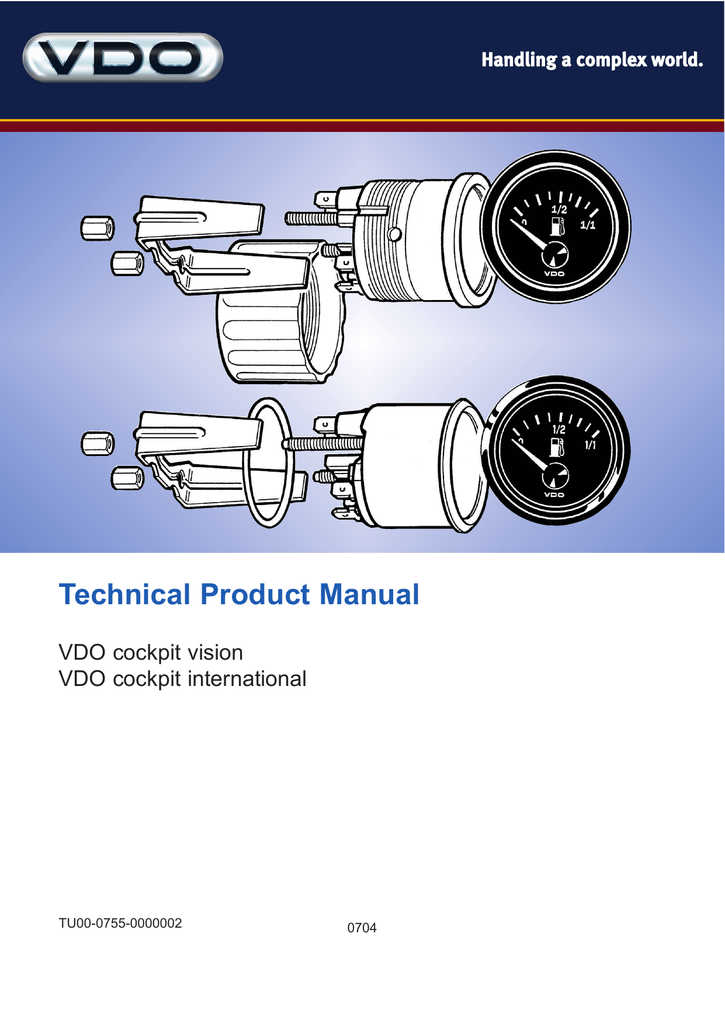 VDO Thick Light Bulb Holder 12V 800-005-002G