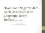 Dominant-Negative ALK2 Allele Associates with Congenital Heart