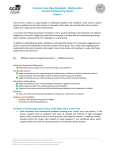 Common Core State Standards - Mathematics Content