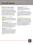 The CHF Patient - Edwards Lifesciences