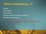 What is Marketing…??