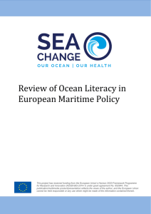 Review of Ocean Literacy in European Maritime Policy