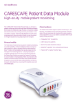 CARESCAPE Patient Data Module - Gulf Corporation for Technology