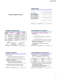 Mining Sequence Data