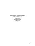 Algorithms for Factoring Integers of the Form n = p * q