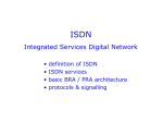 Integrate Services Digital Network (ISDN) and SS7
