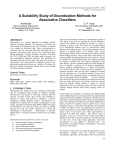 A Suitability Study of Discretization Methods for Associative Classifiers