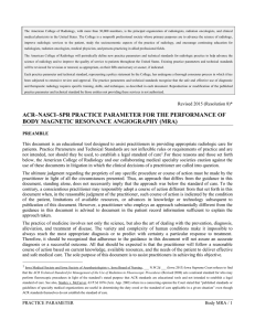 ACR–NASCI–SPR Practice Parameter