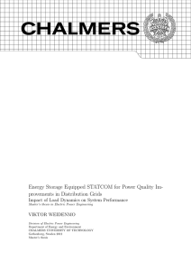 Energy Storage Equipped STATCOM for Power Quality