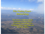 Meteo notes here - Derbyshire Soaring Club