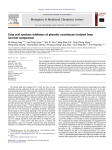 Fatty acid synthase inhibitors of phenolic constituents