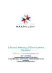 Informal Meeting of Environment Ministers