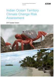 Indian Ocean Territory Climate Change Risk Assessment