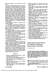 Patient-Activated Atrial Pacing. in the Treatment of