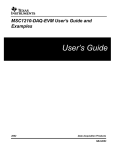 MSC1210-DAQ-EVM Guide