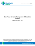 Soft-Tissue Sarcoma: Management of Metastatic Disease