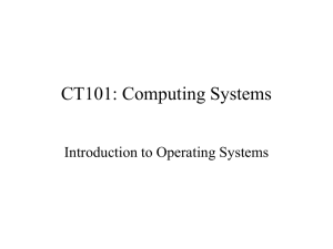 Operating systems. History. Function. Organization. Software