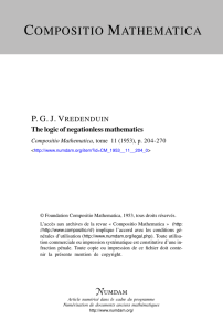 The logic of negationless mathematics