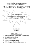 15-16 SOL Review Passport Review #1-KEY
